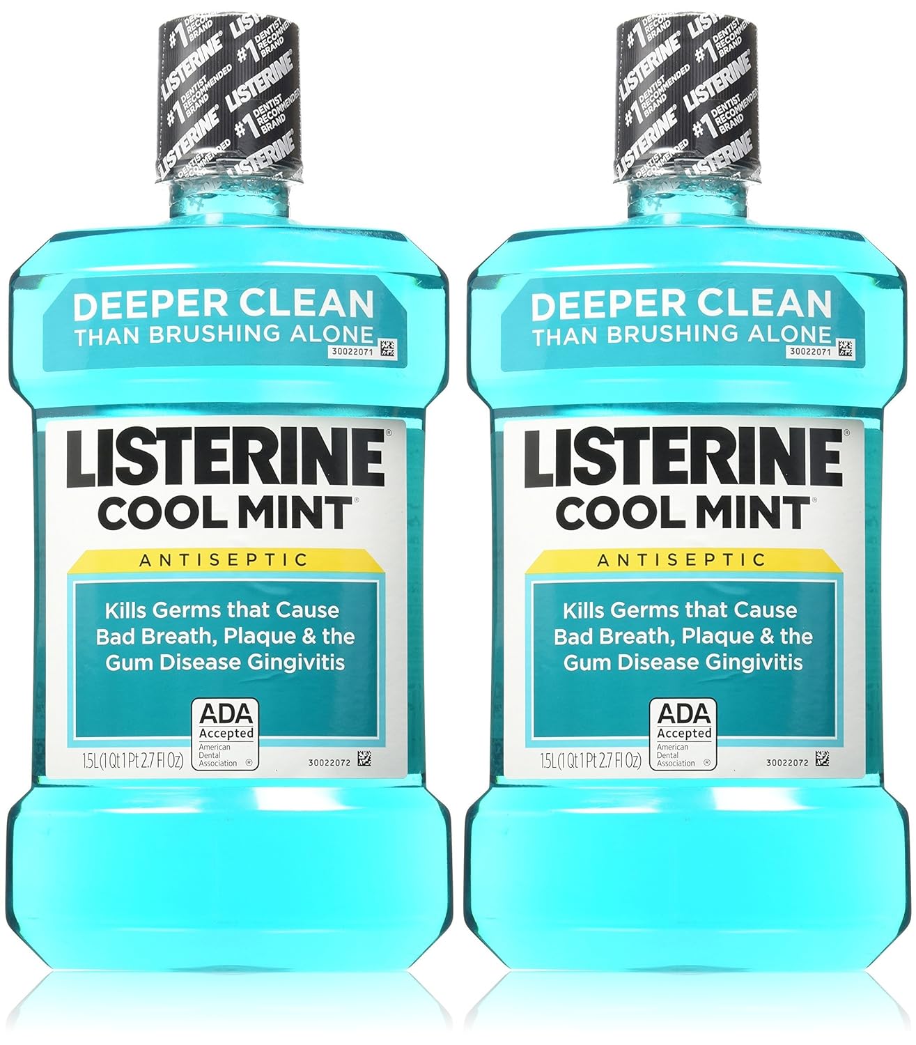 Listerine Antiseptic Cool Mint Mouthwash, 1.5 L, 50.72  (Pack of 2)