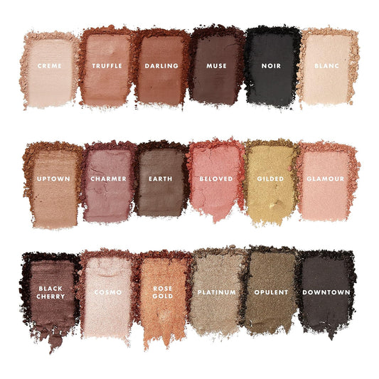 e.l.f. The New Classics 18 Eyeshadow Palette Set, Neutral Tones, 0.634