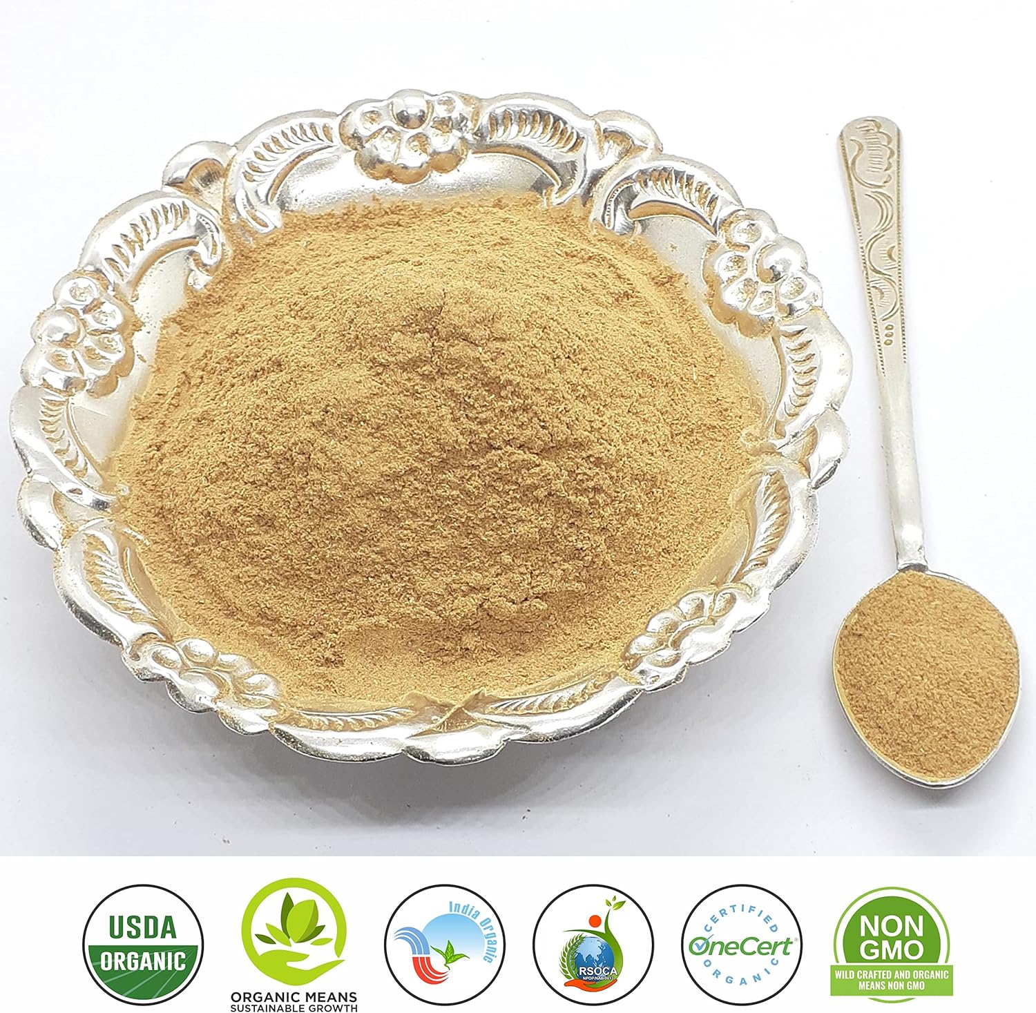  HerbsForever Brahmi Powder – Bacopa Monnieri – Supports Foc
