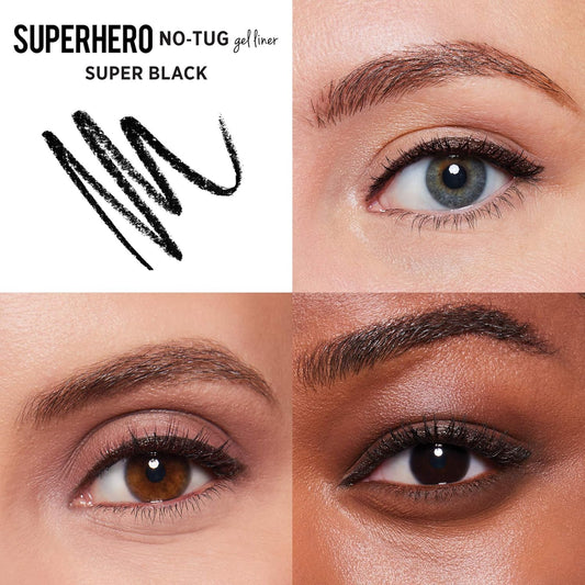 IT Cosmetics Superhero No-Tug Gel Eyeliner - Waterproof, Blendable Formula - All Day Wear - Sharpenable Eye Pencil - 0.042