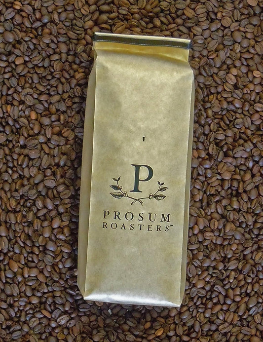 Prosum Roasters Whole Bean Coffee, Packages (Bright & Early Breakfast Blend)