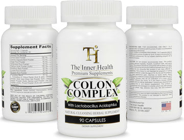 The Inner Health Colon & Gut Cleanse Detox Formula - Supporting Gut He