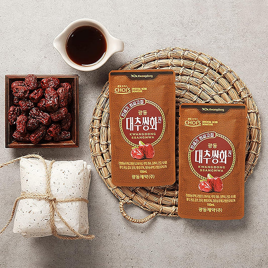 Kwangdong Jujube Ssang Hwa Jin - Traditional Korean tea for restoring