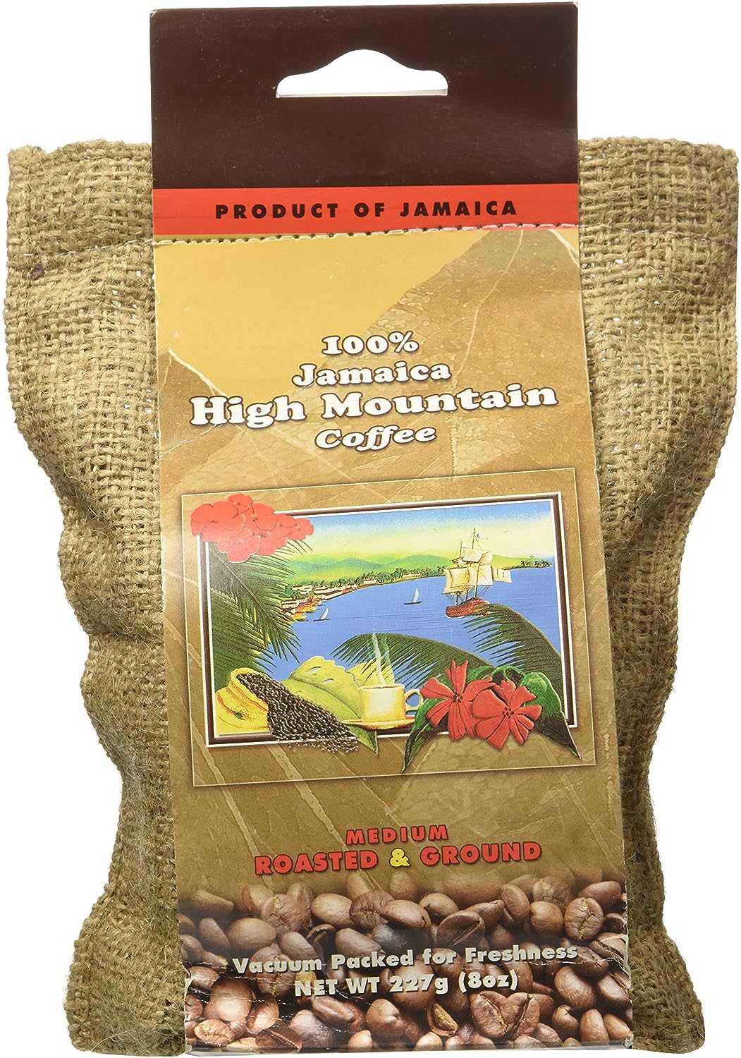 Island Blue 100% Jamaica High Mountain Ground Coffee