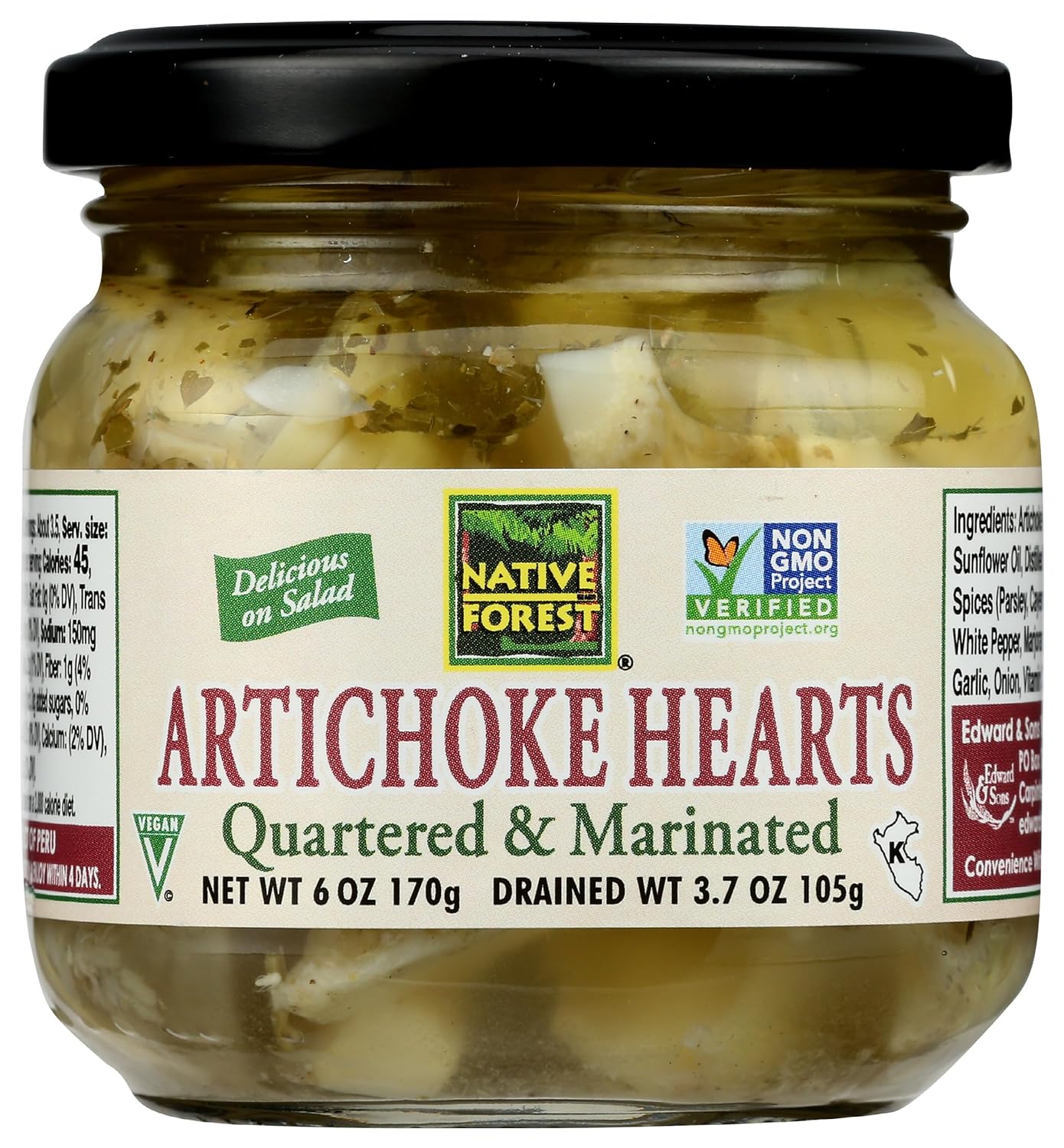 Native Forest Marinated Artichoke Hearts, 6 Oz12.08 Ounces