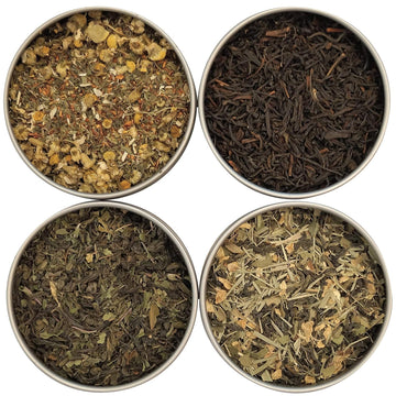 Heavenly Tea Leaves Tea Sampler, Organic, 4 Count