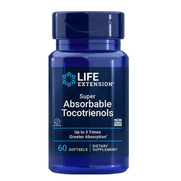 Super-Absorbable Tocotrienols 60 softgels By Life Extension