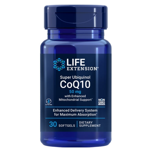 Super Ubiquinol CoQ10 Enhanced Mitochondrial Support 30 soft