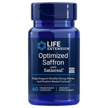 Optimized Saffron 60 Veg Caps By Life Extension