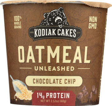 Kodiak Instant Protein Chocolate Chip Oatmeal In A Cup, 2.12 Ounce