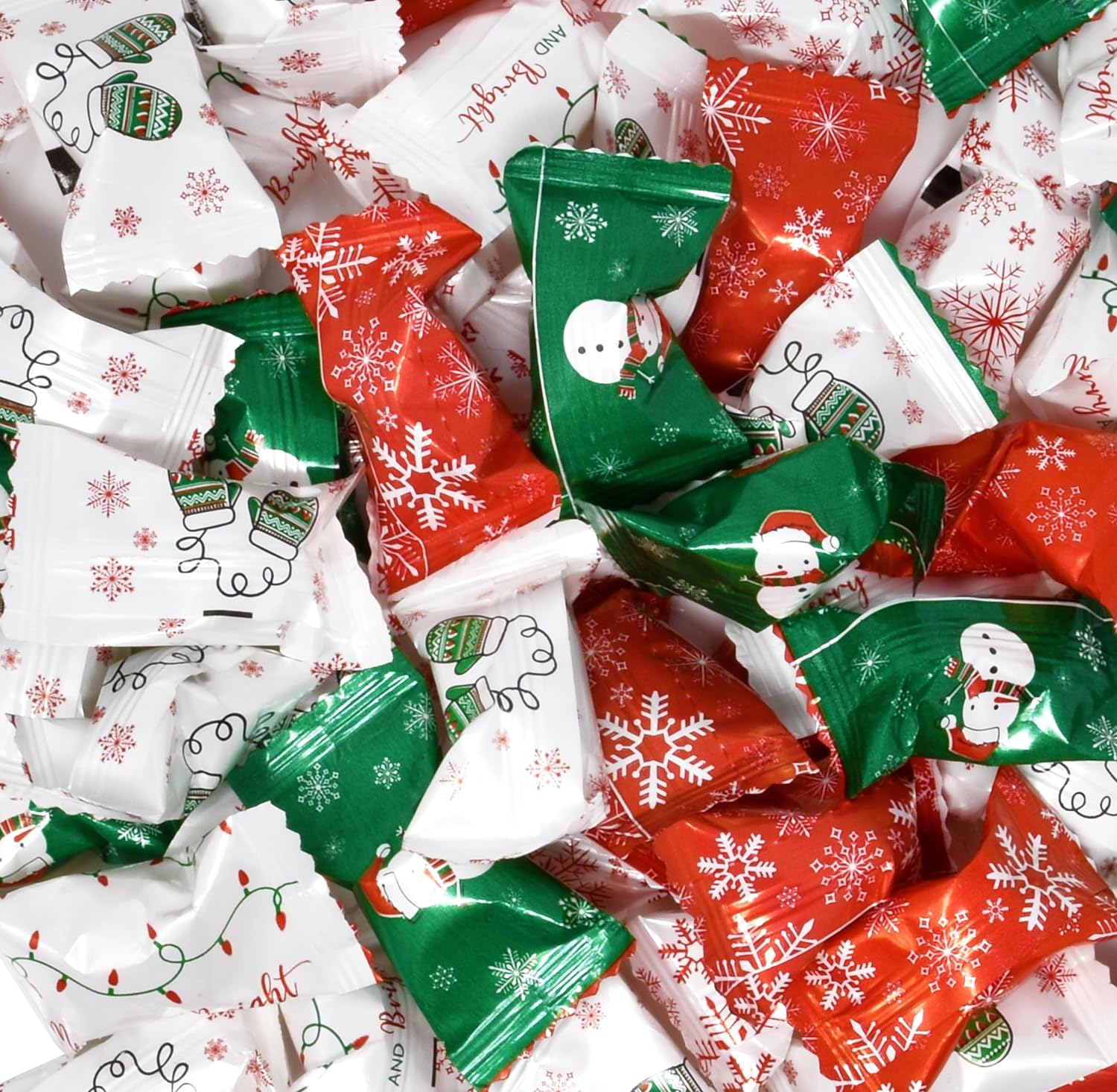 Gift Boutique Christmas Butter Mint Candies Bags 100 Count I