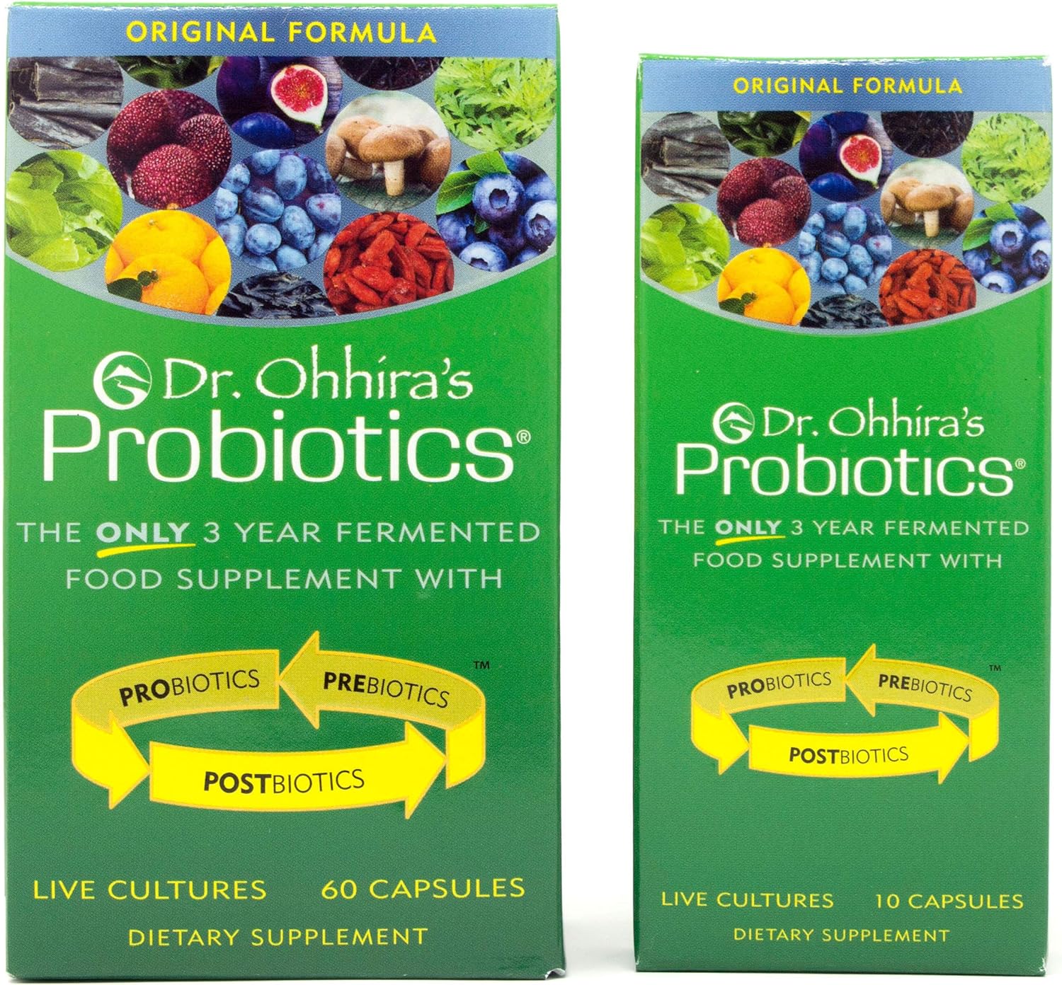 Dr. Ohhira'S Probiotics, Daily, Original Formula, 60 Caps With Bonus 1