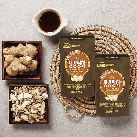 KWANGDONG Ginger Ssang Hwa Jin - Traditional Korean tea for restoring