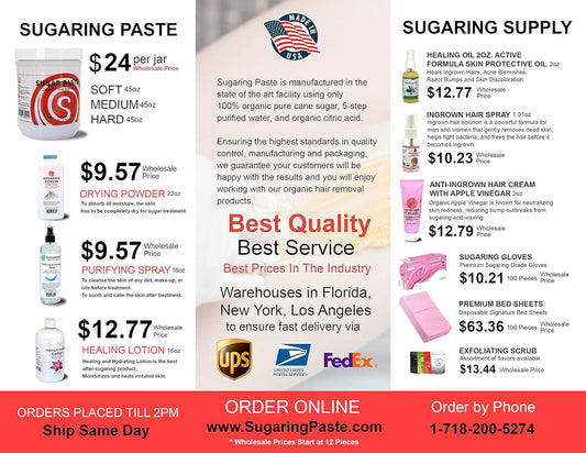 Sugaring TALC-FREE powder 624g (22)