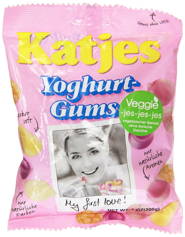 Katjes Candy, Yoghurt Gums, 7.1 Ounce