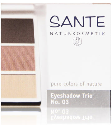 Sante Eyeshadow Trio Rose Wood 03, 4.72 Gram