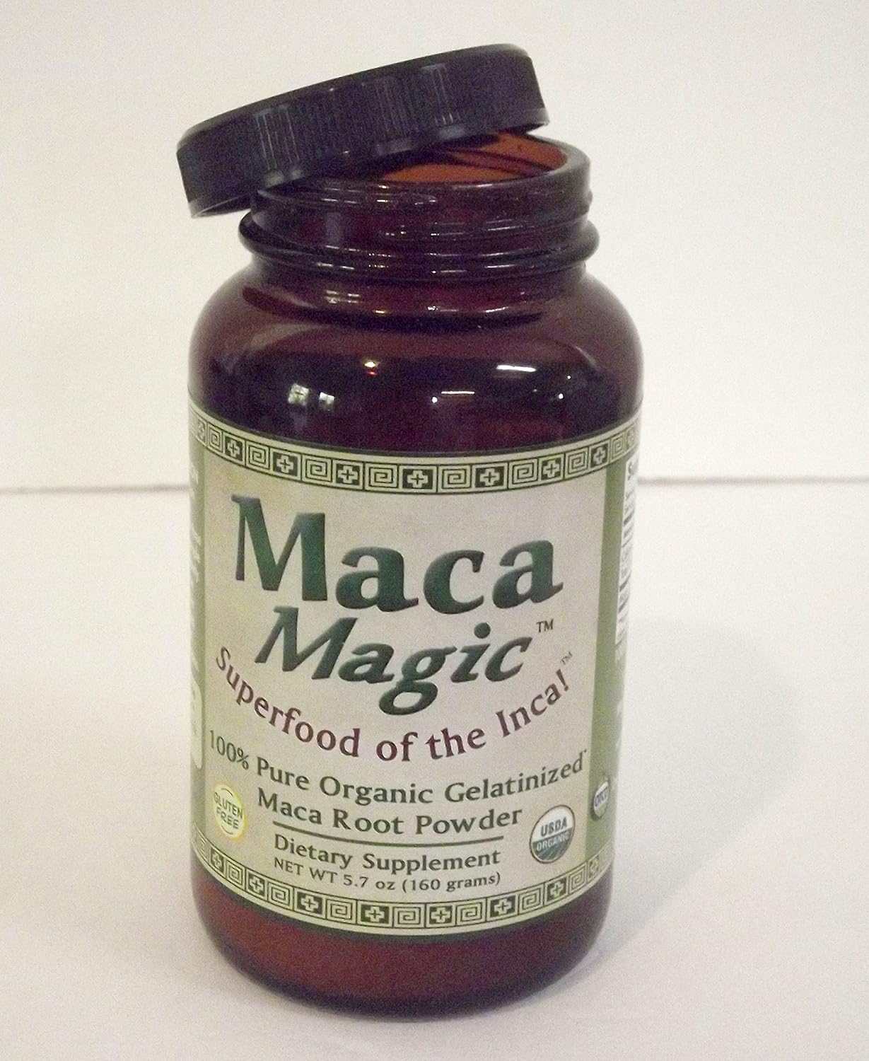 Maca Magic 100 Percent Pure USDA Organic Gelatinized Maca Root Powder 