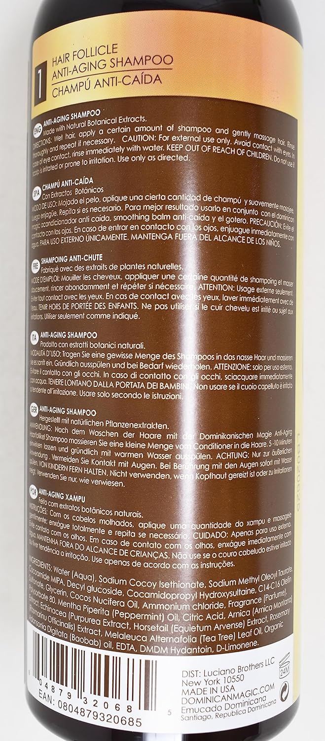 Dominican Magic Hair Follicle Anti-Aging Shampoo & Treatment