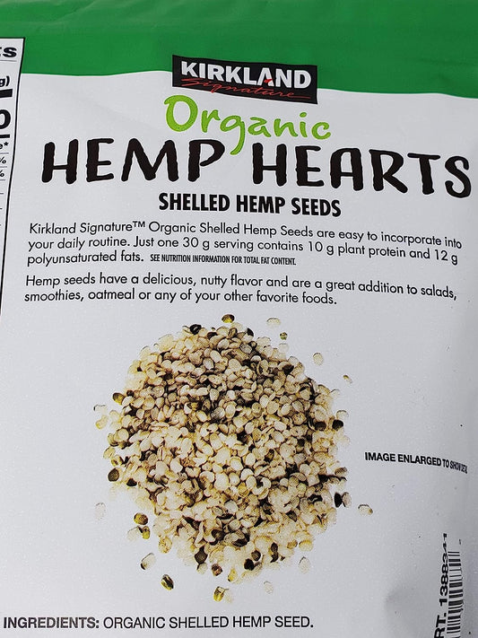 Kirkland Signature Organic Hemp Hearts