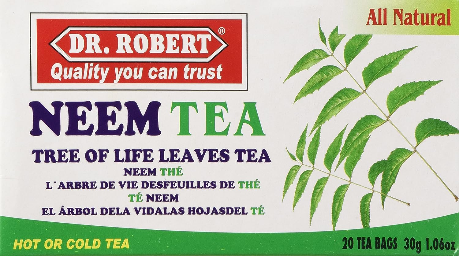Dr Robert Neem Leaves Tea - 2-pack (40 Bags)