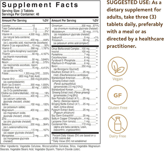 Male Multiple, 120 Tablets, Solgar