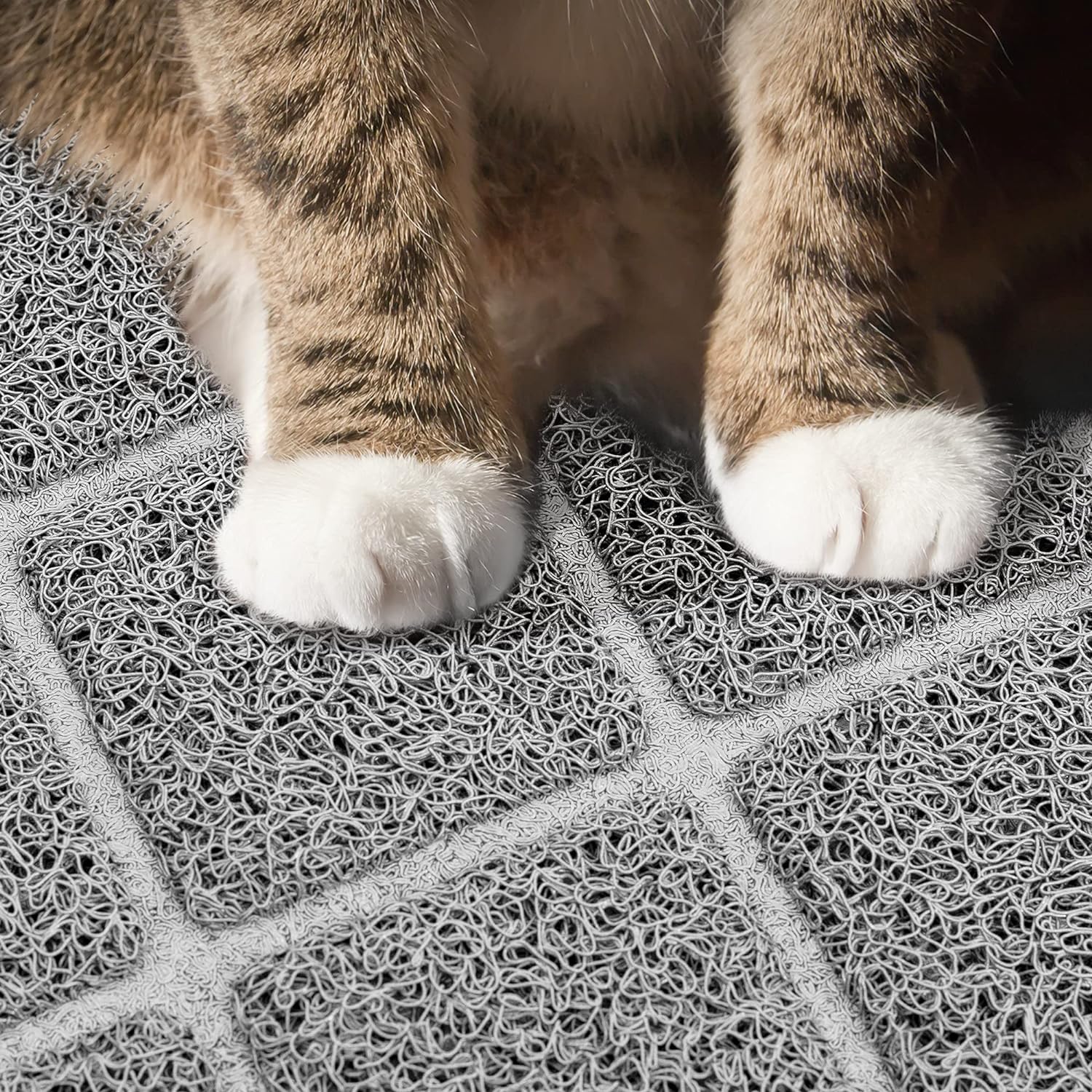  Niubya Premium Cat Litter Mat, Litter Box Mat with Non-slip