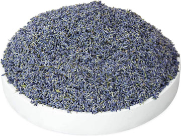 16 Ounces, Dried Lavender Buds - Lavandula Dentata - Highland Lavender Flower Buds, LV-O-U-3