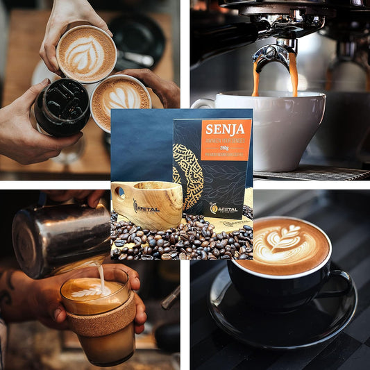 Senja - Premium Indonesian Coffee – Ground Medium Roast Coffee – Ethically Sourced – Low Acidity with High Caffeine Content