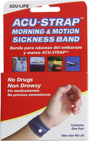 Acu-Life Motion and Morning Sickness Band | For Nausea at Home or Trav0.32 Ounces