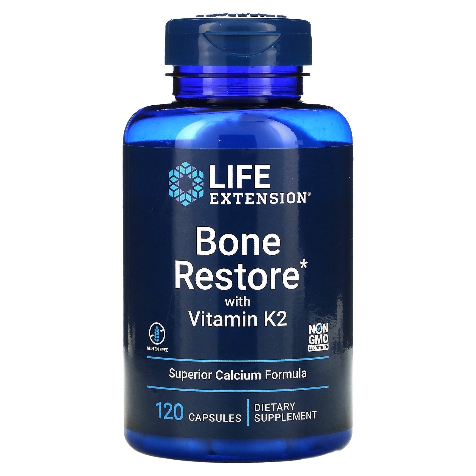 Life Extension, Bone Restore with Vitamin K2