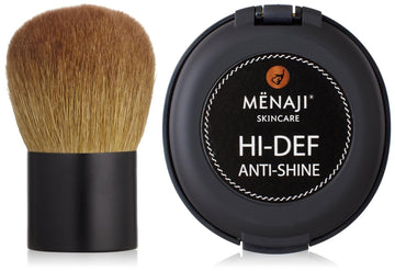 Menaji HDPV Anti-Shine Powder | Anti-Shine Face Make-Up for Men | High-Definition Face Powder | Skin-Friendly Face Powder for Men | All-Occasion Face Powder | Contains Vitamin C & E