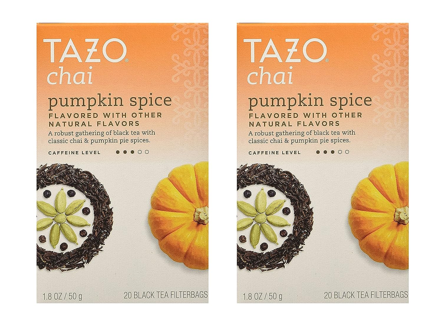 Tazo Chai Pumpkin Spice :: Box of 20 Teabags (2 Pack)
