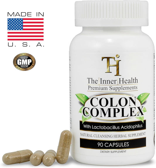 The Inner Health Colon & Gut Cleanse Detox Formula - Supporting Gut He