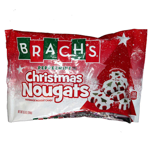 Brach's Peppermint Christmas Nougats 9 oz : Grocery & Gourme