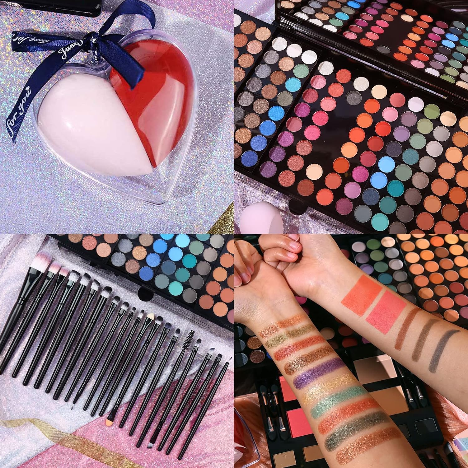 Makeup Gift Sets For Women - 190 Colors Makeup Palette Inclu