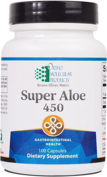 Ortho Molecular - Super Aloe 450-100 Capsules