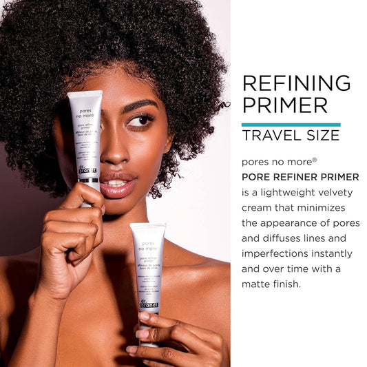 Dr. Brandt Pores No More Pore Refiner Primer Travel Size. Pore Refiner and Makeup Primer. Mattifies Skin and Refines the Look of Pores (0.5  )