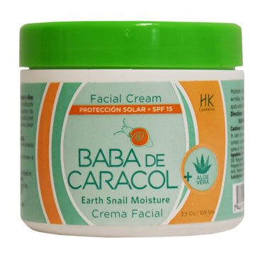 Baba de Caracol Facial Moisturizing Cream aloe vera 3.5