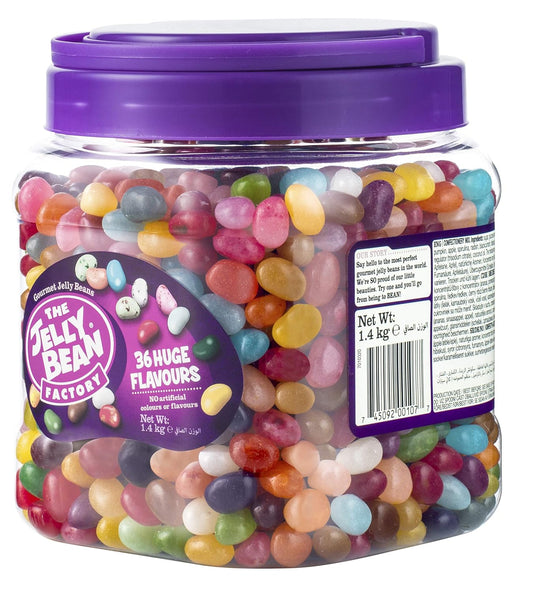 The Jelly Bean Factory Carrying Jar 1400 g, 1er Pack (1 x 1.4 kg)
