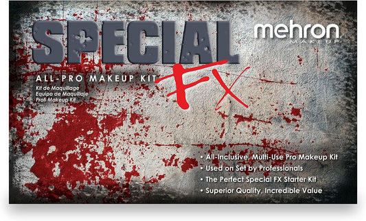 Mehron Makeup Special FX All-Pro Makeup Kit | Complete Professional Stage Makeup Kit | Special Effects Makeup Kit for Theatre, Halloween, & Cosplay