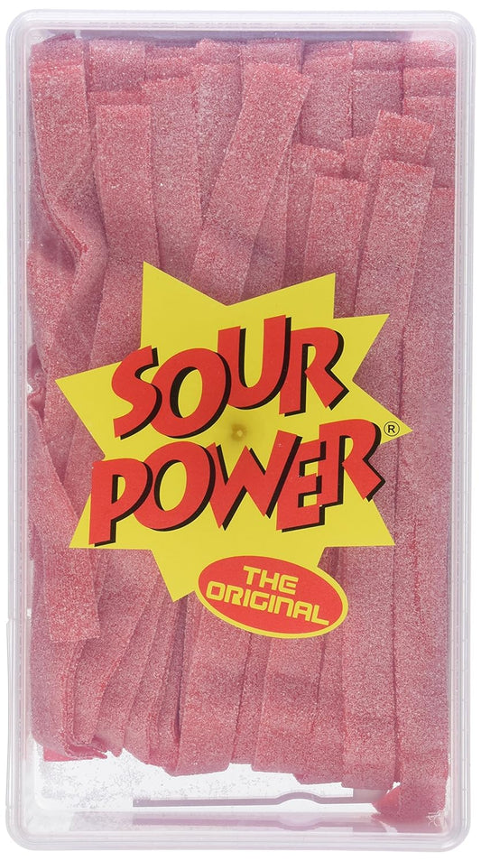 SOUR POWER Strawberry Belts, 42.3 Ounce & Sour Power Quattro, 150-Count, 42.3 Ounce