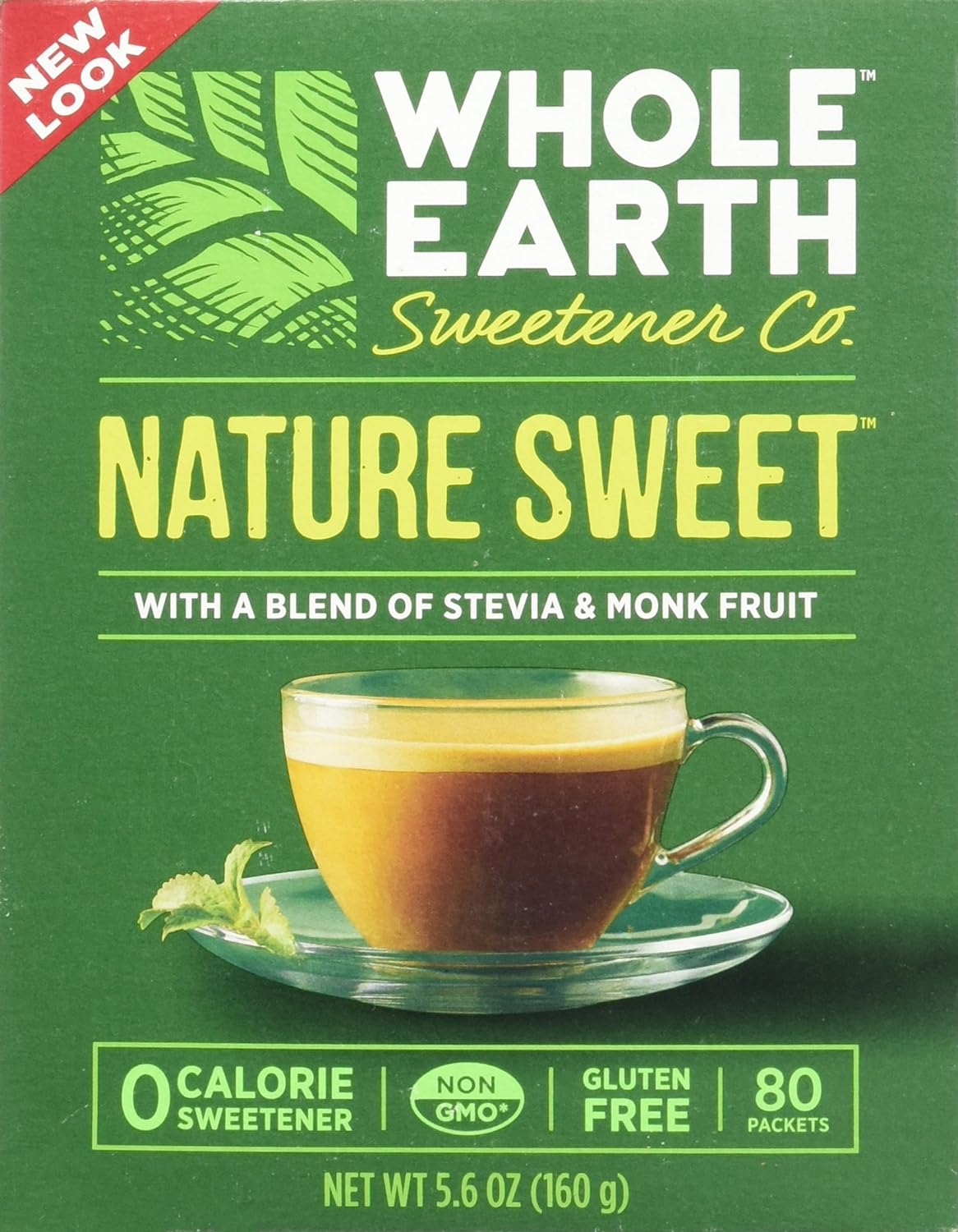Whole Earth Nature Sweet With Stevia & Monk Fruit Sweetener 5.6 oz