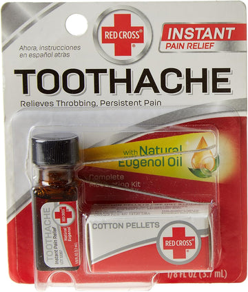 Red Cross Toothache Medication Drops