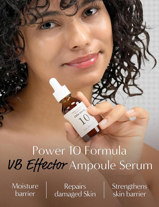 It'S SKIN Power 10 Formula VB Effector Ampoule Serum 30 (1.01  ) - Strengthen Moisture Barrier – Ceramides, Panthenol and Amino Acid – Moisturizing and Nourishing Rough Skin