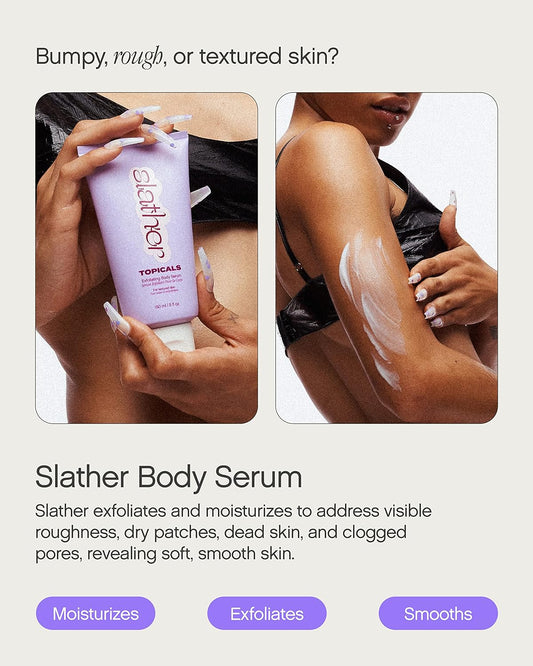 Topicals Slather Exfoliating Body Serum with Retinol and AHAs 5  / 150