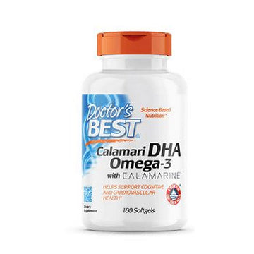 Calamari Dha Omega-3 With Calamarine 180 Soft Gels By Doctors Best