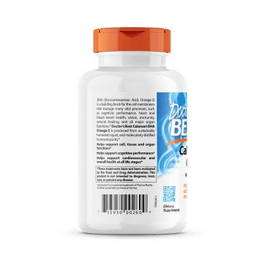 Calamari Dha Omega-3 With Calamarine 180 Soft Gels By Doctors Best