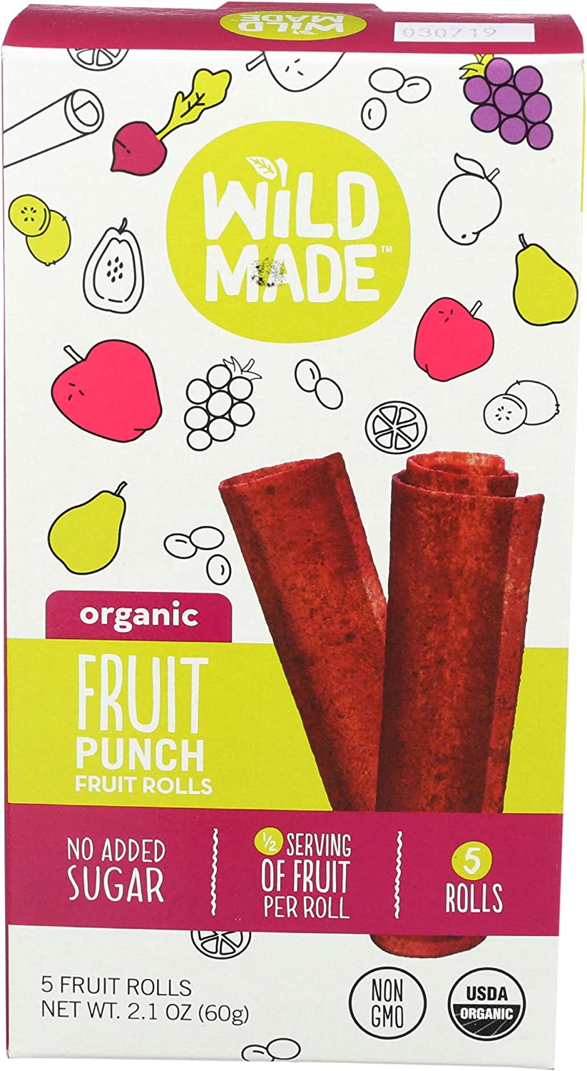 Veggie-Go's, Organic Fruit Punch Fruit Rolls