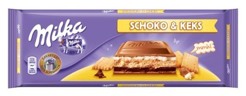 Milka Schoko and Keks, 300g (Choco & Biscuit) From Germany