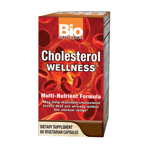 Cholesterol Wellness 60 vcaps By Bio Nutrition Inc